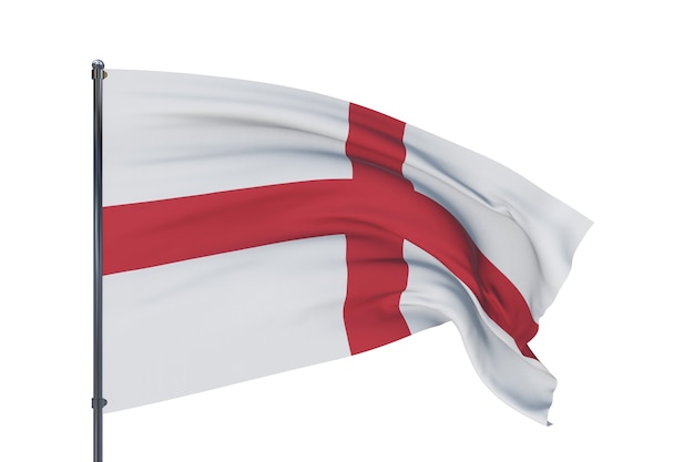 Hintergrund mit Flagge von England