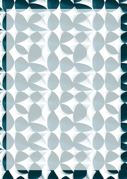 Hintergrund mit geometrischem Teal-Muster