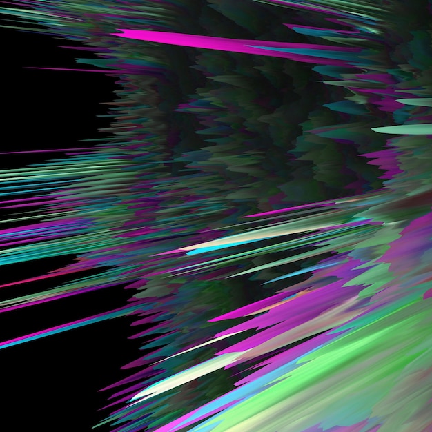 Hintergrund mit Glitch-Effekt