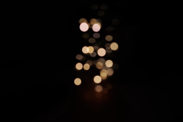 Hintergrund mit goldenem Bokeh
