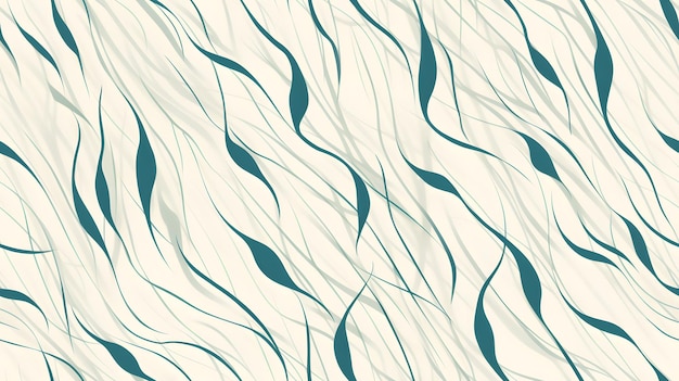 Hintergrund mit grünem, nahtlosem Muster aus Unterwasseralgen