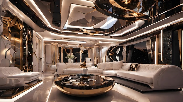 Foto hintergrund mit luxusmöbeln sehr cool