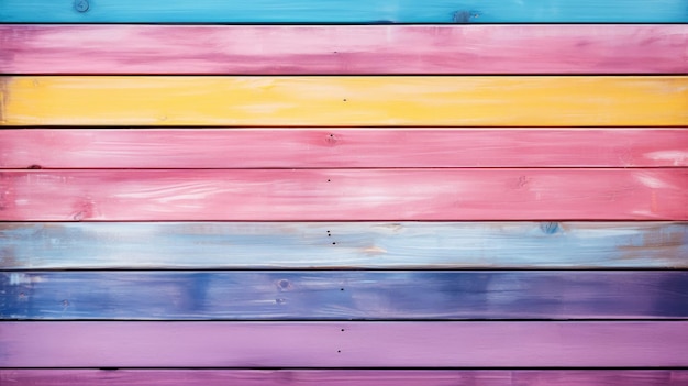Foto hintergrund mit pastellfarbener gemaltem holztextur leichte farbpalette generative ki