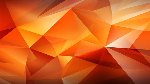 Hintergrund orangefarbenes Polygon