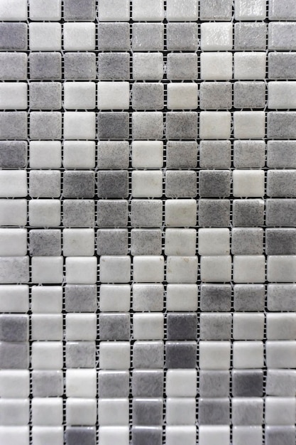 Hintergrund Textur Keramikfliesen Mosaik Farbe grau