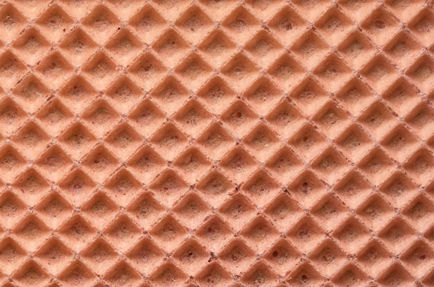 Hintergrund und Beschaffenheit der Oberfläche des Waffelsüßwarenrosas