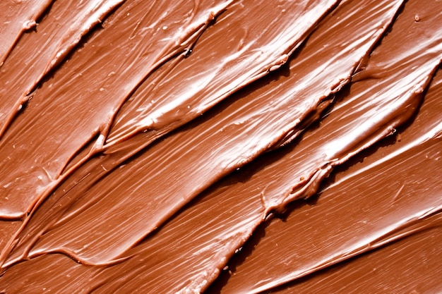 Hintergrund und Textur der Creme-Schokolade