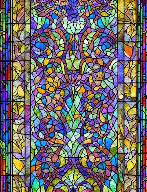 Hintergrund von Buntglasfenstern