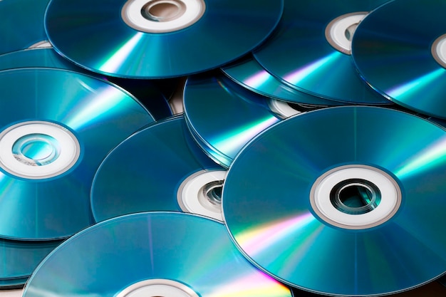 Hintergrund von CDs oder DVDs