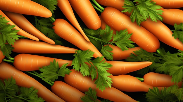 Hintergrund von frischen Karotten