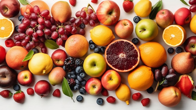 Hintergrund von gesunden Früchten
