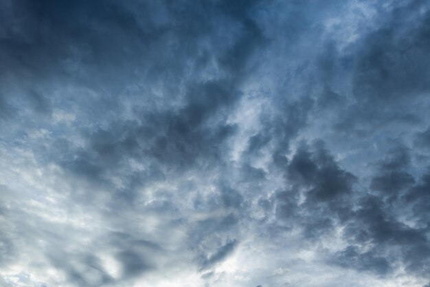 Hintergrund von Gewitterwolken vor einem Gewitter