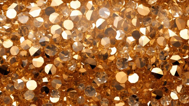 Hintergrund von Gold und Diamanten