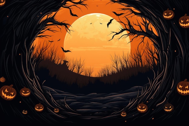 Hintergrund von Halloween