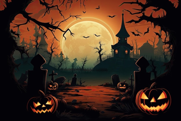 Hintergrund von Halloween