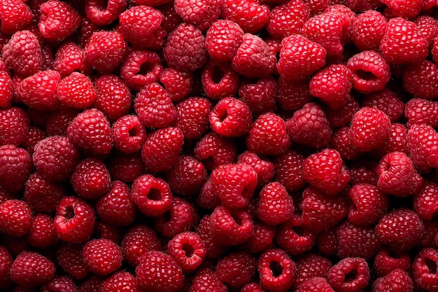 Hintergrund von Himbeeren