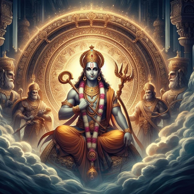 Hintergrund von Lord Shri Ram