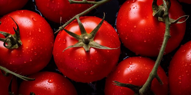 Hintergrund von Tomaten