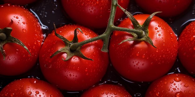 Hintergrund von Tomaten