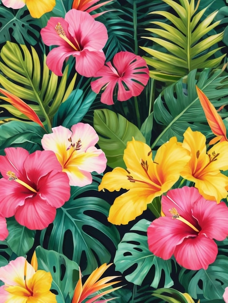 Hintergrund von Tropical Punch Burst