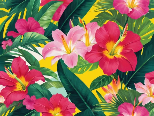 Hintergrund von Tropical Punch Burst