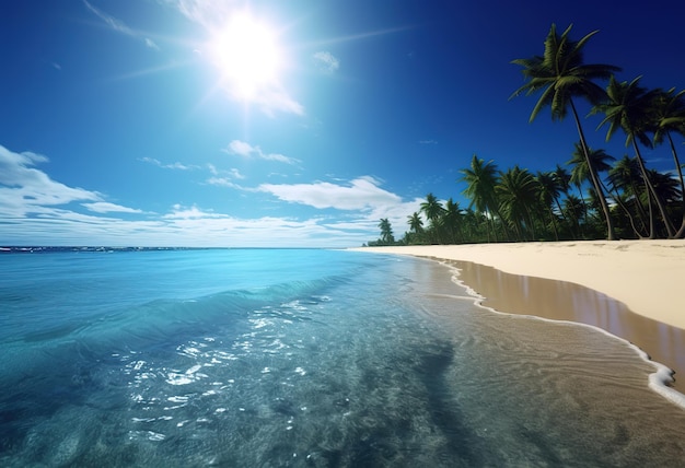 Hintergrund von tropischen Strandferien