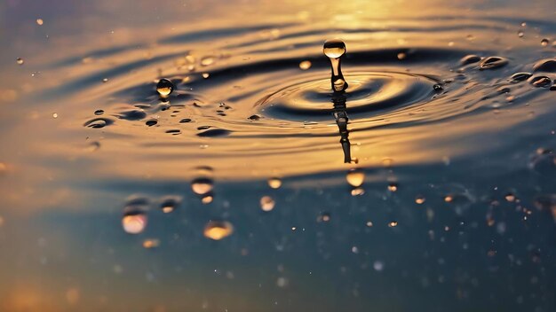 Foto hintergrund von wassertropfen