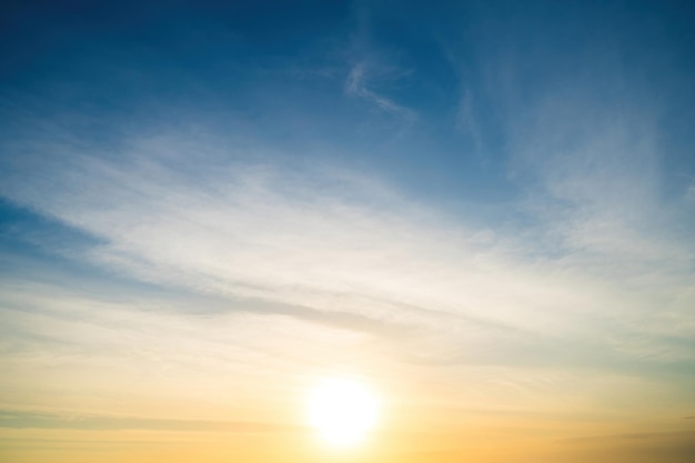 Hintergrund Wolke Sommer Wolke Sommer Himmel Wolke filmisch Natürlicher Himmel schön und filmischer Sonnenuntergang Textur Hintergrund