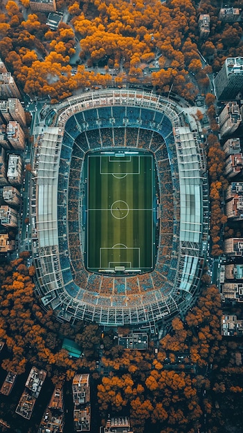 Foto hintergrundansicht auf die menschenmenge im stadion, die mit rauch und menschenmenge in der dämmerung jubelt, hyperrealistisch