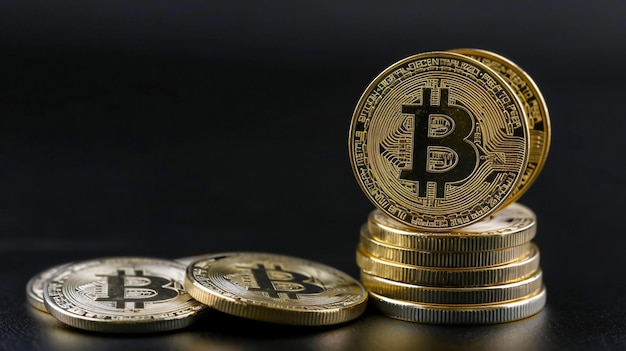 Hintergrundbild des Bitcoin-Konzepts