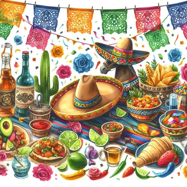 Hintergrundbild von Cinco de Mayo