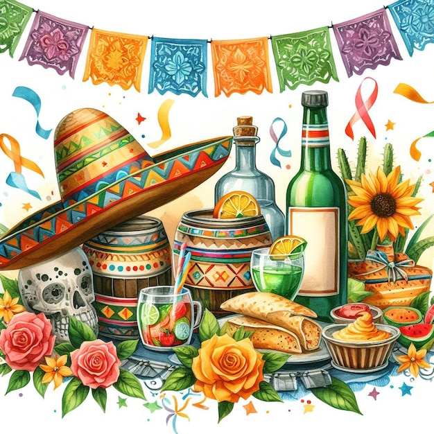 Hintergrundbild von Cinco de Mayo