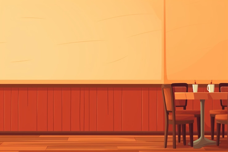 Foto hintergrundbilder des restaurants und kopierraum