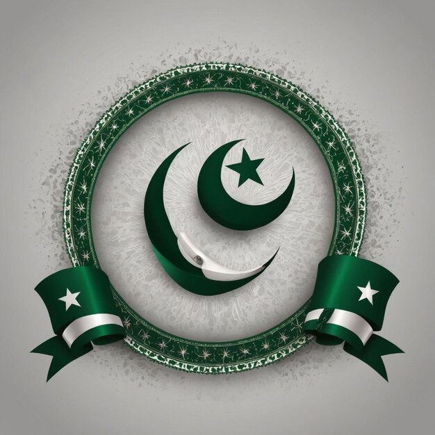 Hintergrunddesign für den Pakistan-Tag