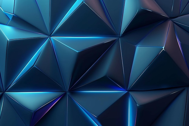 Hintergrunddesign mit blauem Rhombus