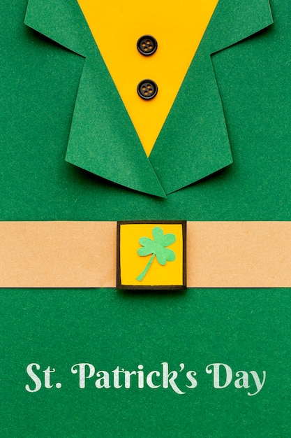 Foto hintergrunddesign zum st. patrick's day