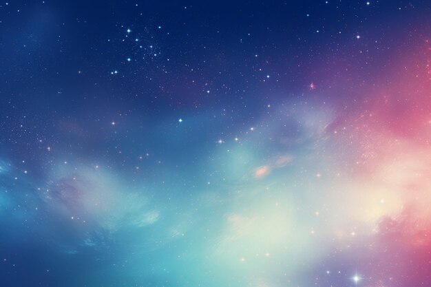 Hintergrundfoto der sanften Gradient-Galaxie