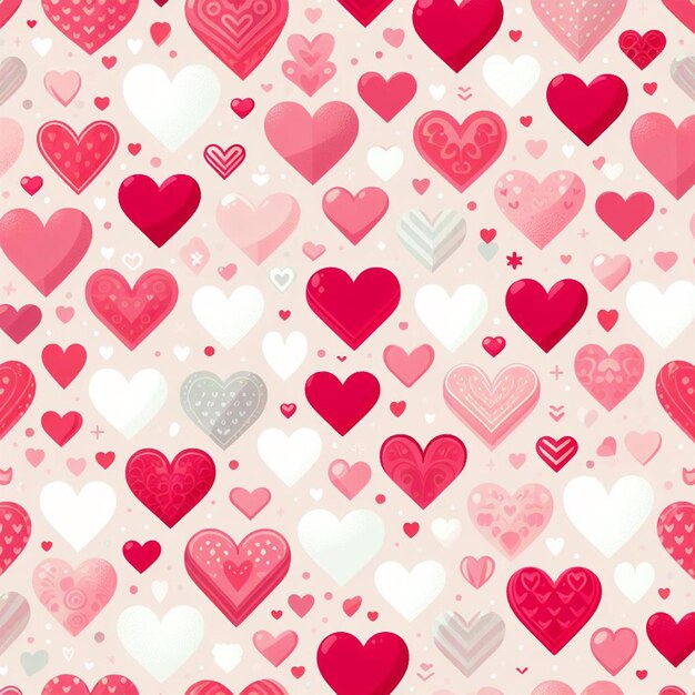 Foto hintergrundmuster für den valentinstag