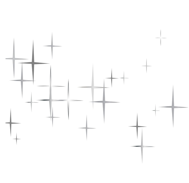 Hintergrundraum mit Sternen für Drucke Sterne am Himmel Illustration