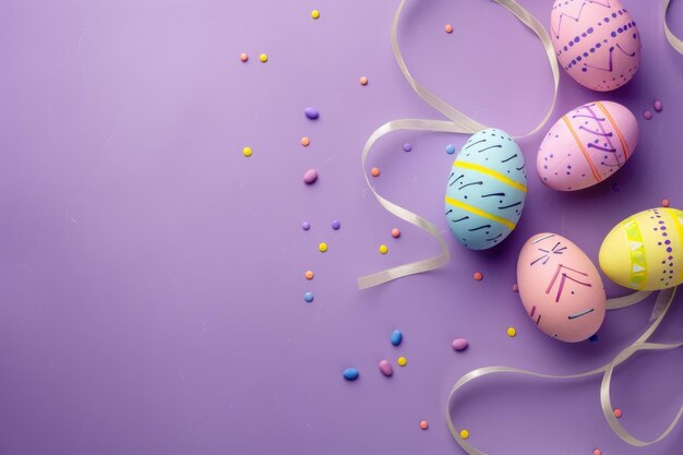 Hintergrundtafel für die Easter-Feier