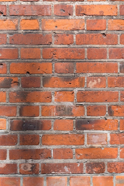 Hintergrundtextur der roten Backsteinmauer