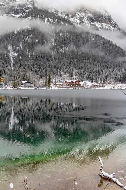 Hintersee im Winter