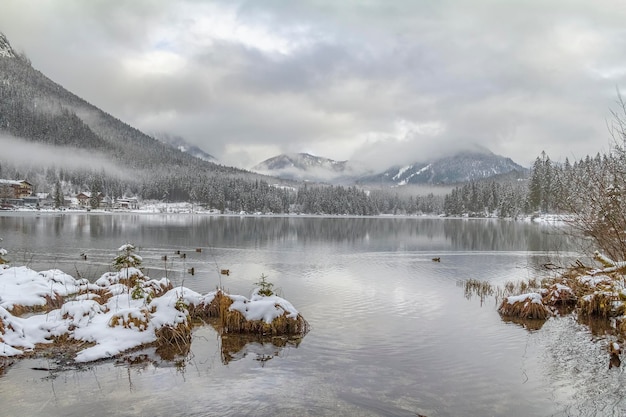 Hintersee im Winter