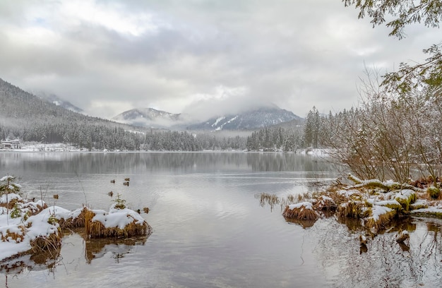 Hintersee im Winter