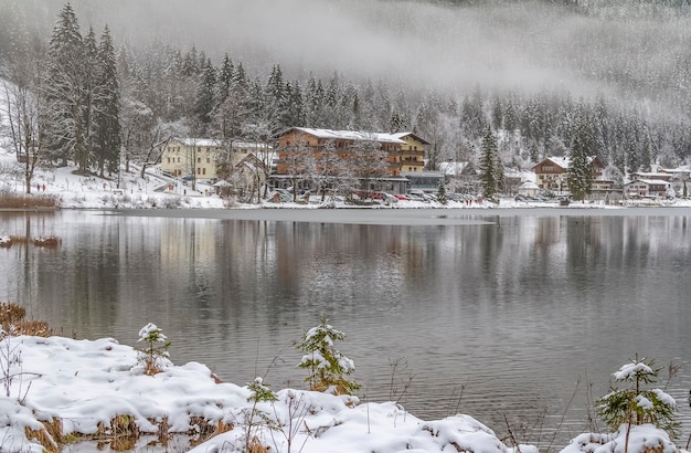 Hintersee im Winter