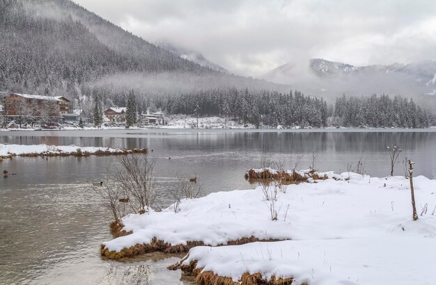 Hintersee im Winter