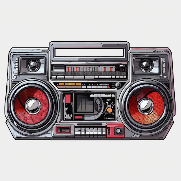 Hip-Hop-Boombox