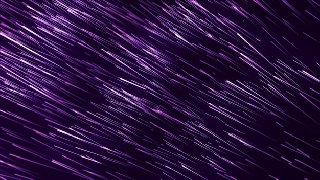 Hipersalto azul Hiperespacio digital con explosión de estrellas Fondo de velocidad futurista abstracto Líneas de movimiento dinámico sobre fondo azul Representación 3D
