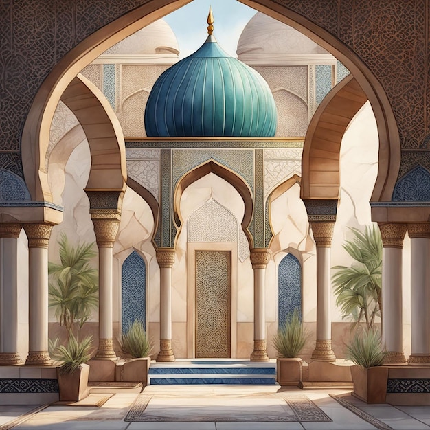 Hipnotizando con magníficos retratos de las mezquitas