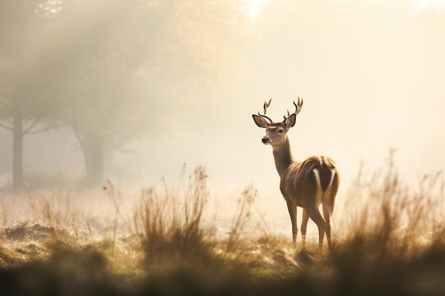 Hirsche im Wald